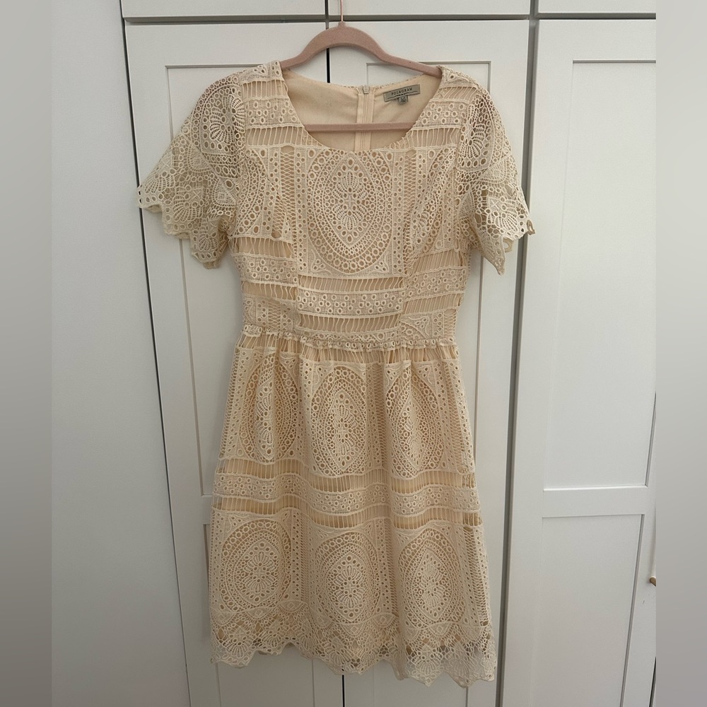 Polagram lace dress size small